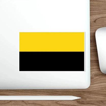 Flag of Saxony Anhalt Germany STICKER Vinyl Die-Cut Decal - The Sticker Space