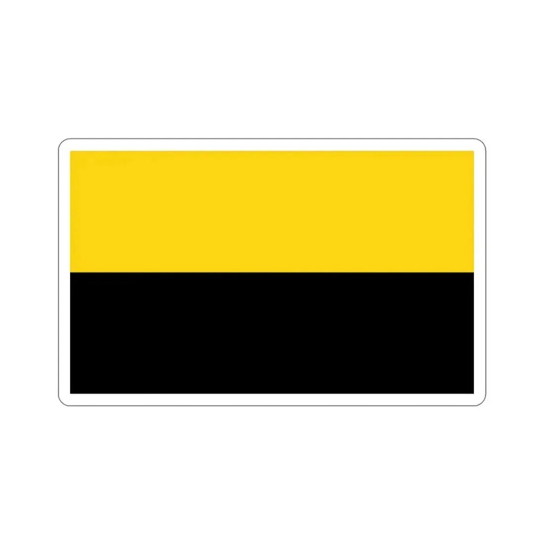 Flag of Saxony Anhalt Germany STICKER Vinyl Die-Cut Decal - The Sticker Space