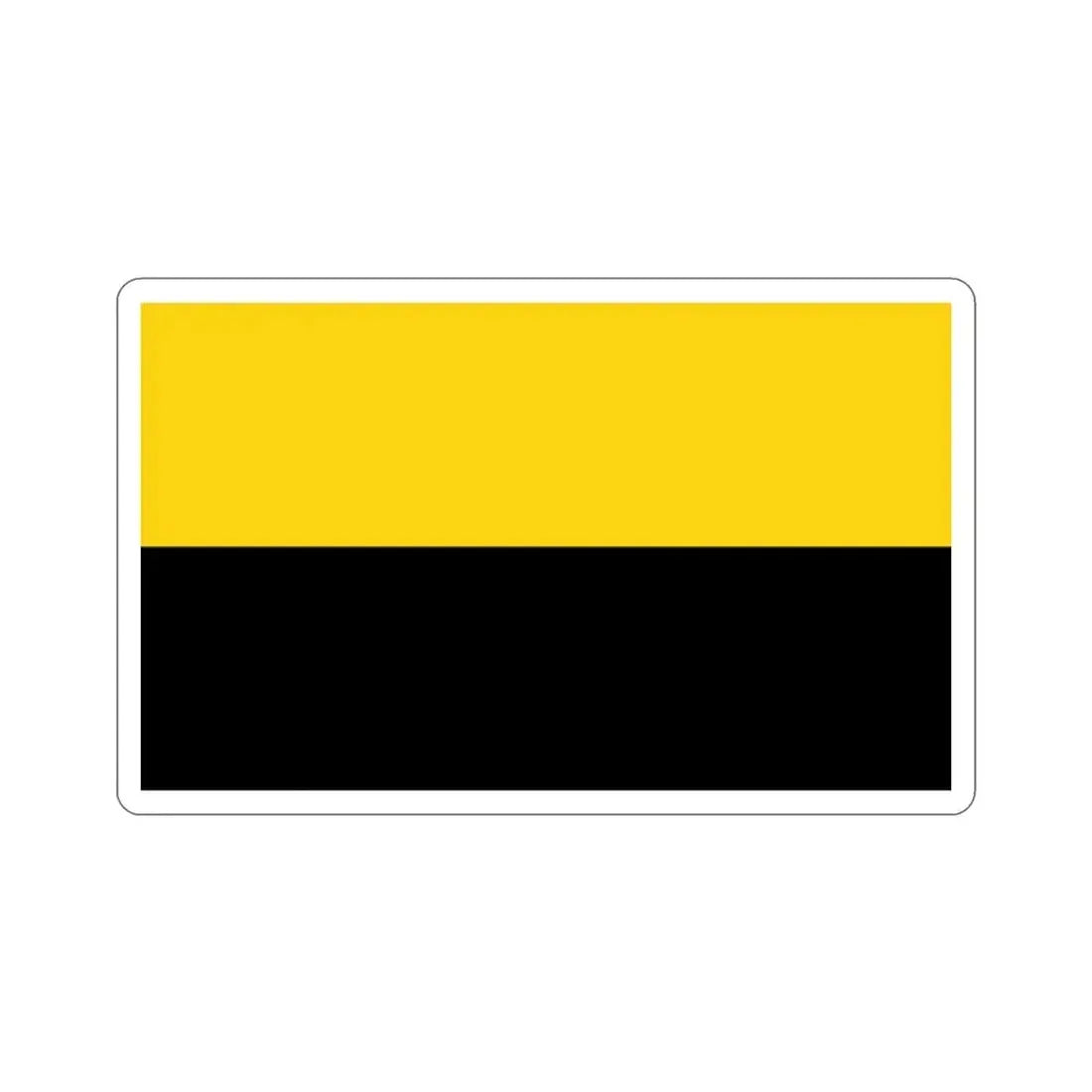 Flag of Saxony Anhalt Germany STICKER Vinyl Die-Cut Decal - The Sticker Space