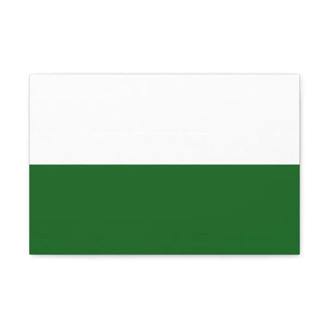 Flag of Saxony Germany - Canvas Wall Art 18″ x 12″ 1.25" - The Sticker Space