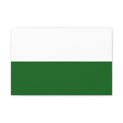 Flag of Saxony Germany - Canvas Wall Art - The Sticker Space