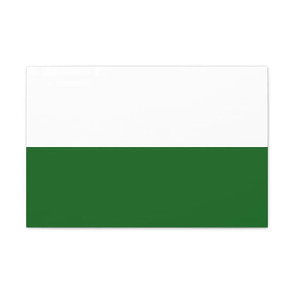 Flag of Saxony Germany - Canvas Wall Art - The Sticker Space