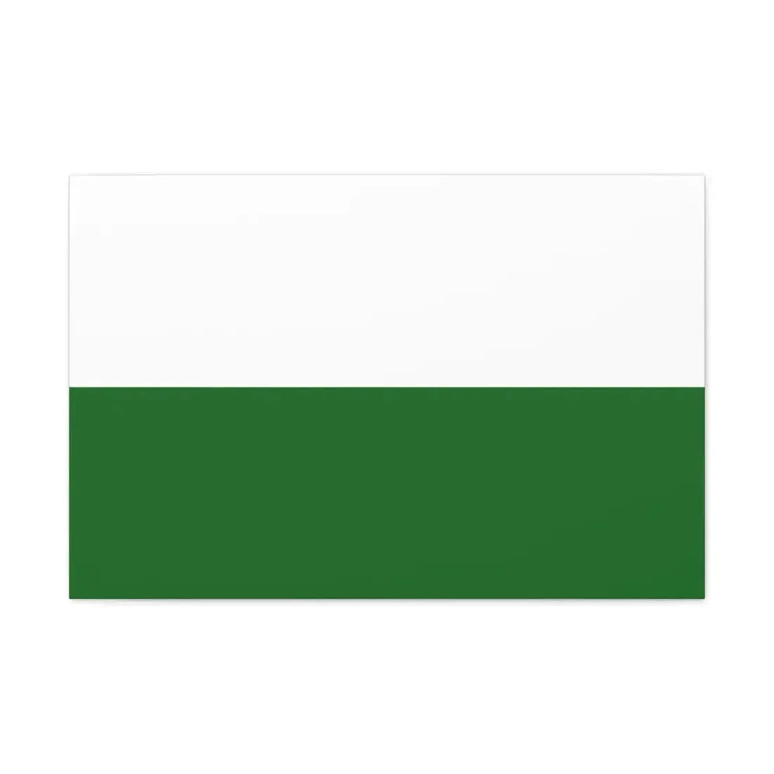 Flag of Saxony Germany - Canvas Wall Art - The Sticker Space