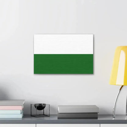 Flag of Saxony Germany - Canvas Wall Art - The Sticker Space