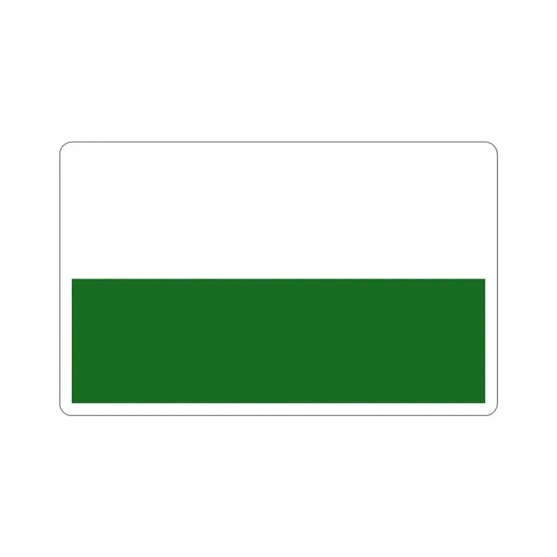 Flag of Saxony Germany STICKER Vinyl Die-Cut Decal 2 Inch - The Sticker Space