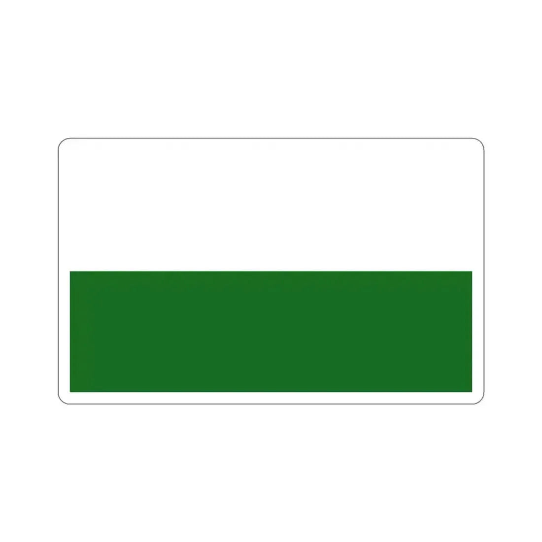 Flag of Saxony Germany STICKER Vinyl Die-Cut Decal 3 Inch - The Sticker Space