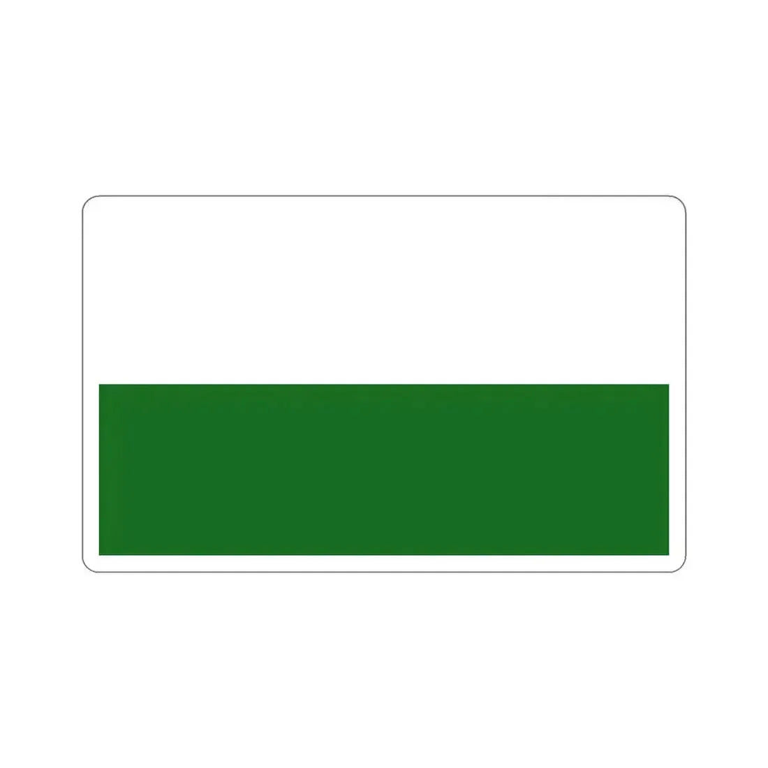 Flag of Saxony Germany STICKER Vinyl Die-Cut Decal 6 Inch - The Sticker Space