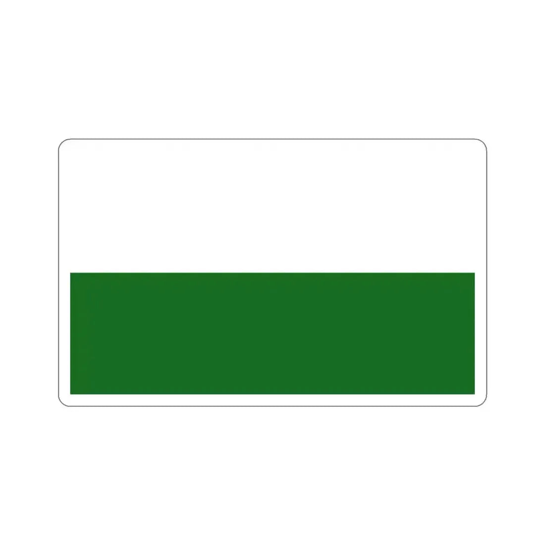 Flag of Saxony Germany STICKER Vinyl Die-Cut Decal - The Sticker Space