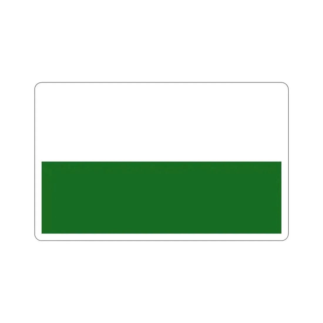 Flag of Saxony Germany STICKER Vinyl Die-Cut Decal - The Sticker Space