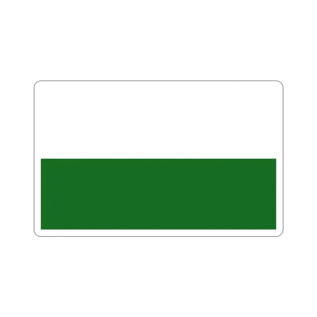 Flag of Saxony Germany STICKER Vinyl Die-Cut Decal - The Sticker Space