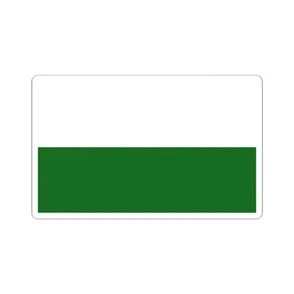 Flag of Saxony Germany - STICKER Vinyl Kiss-Cut Decal 2 Inch White - The Sticker Space