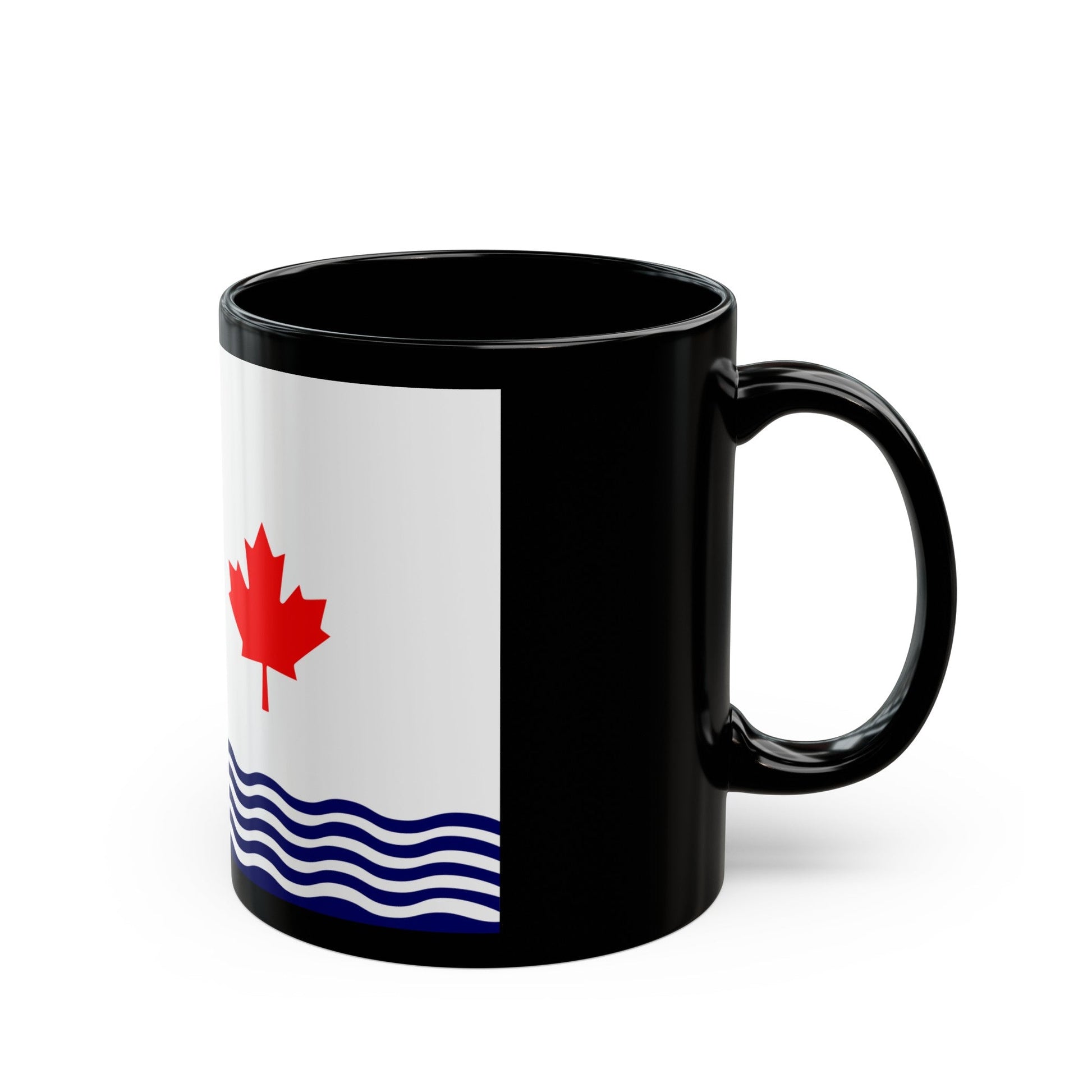 Flag of Scarborough Ontario Canada - Black Coffee Mug-The Sticker Space