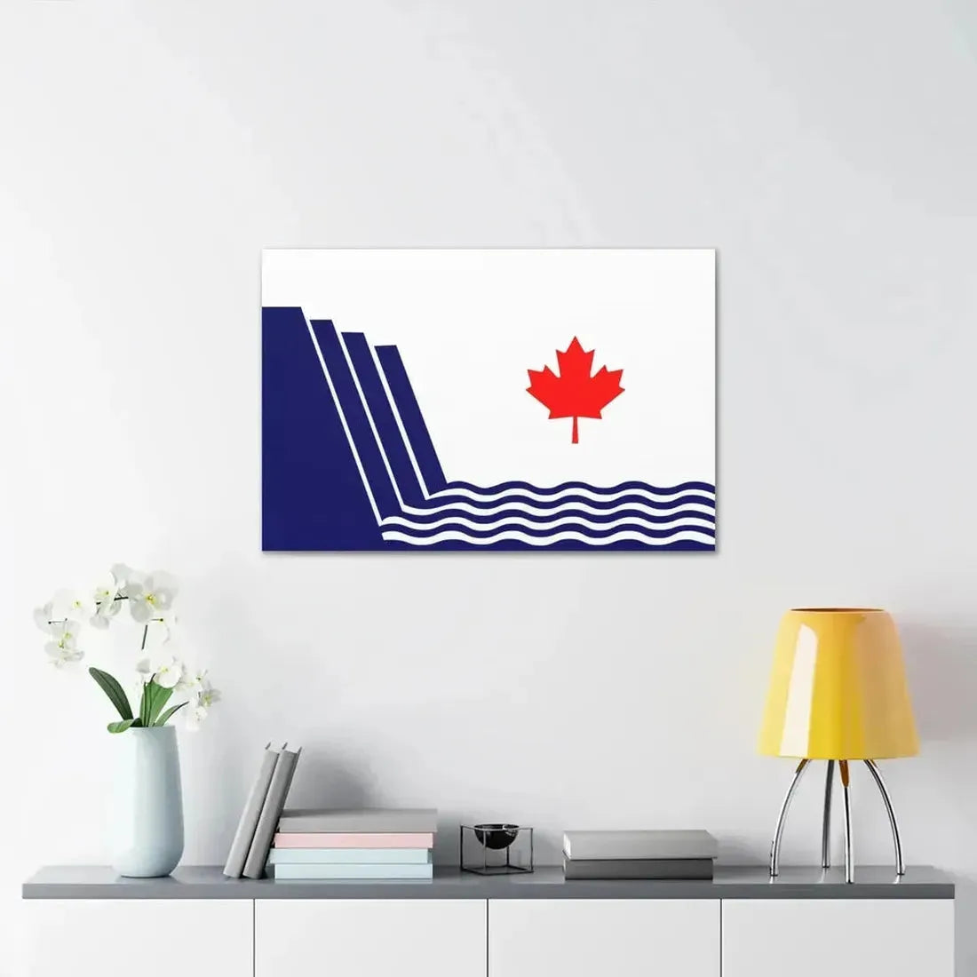 Flag of Scarborough Ontario Canada - Canvas Wall Art - The Sticker Space
