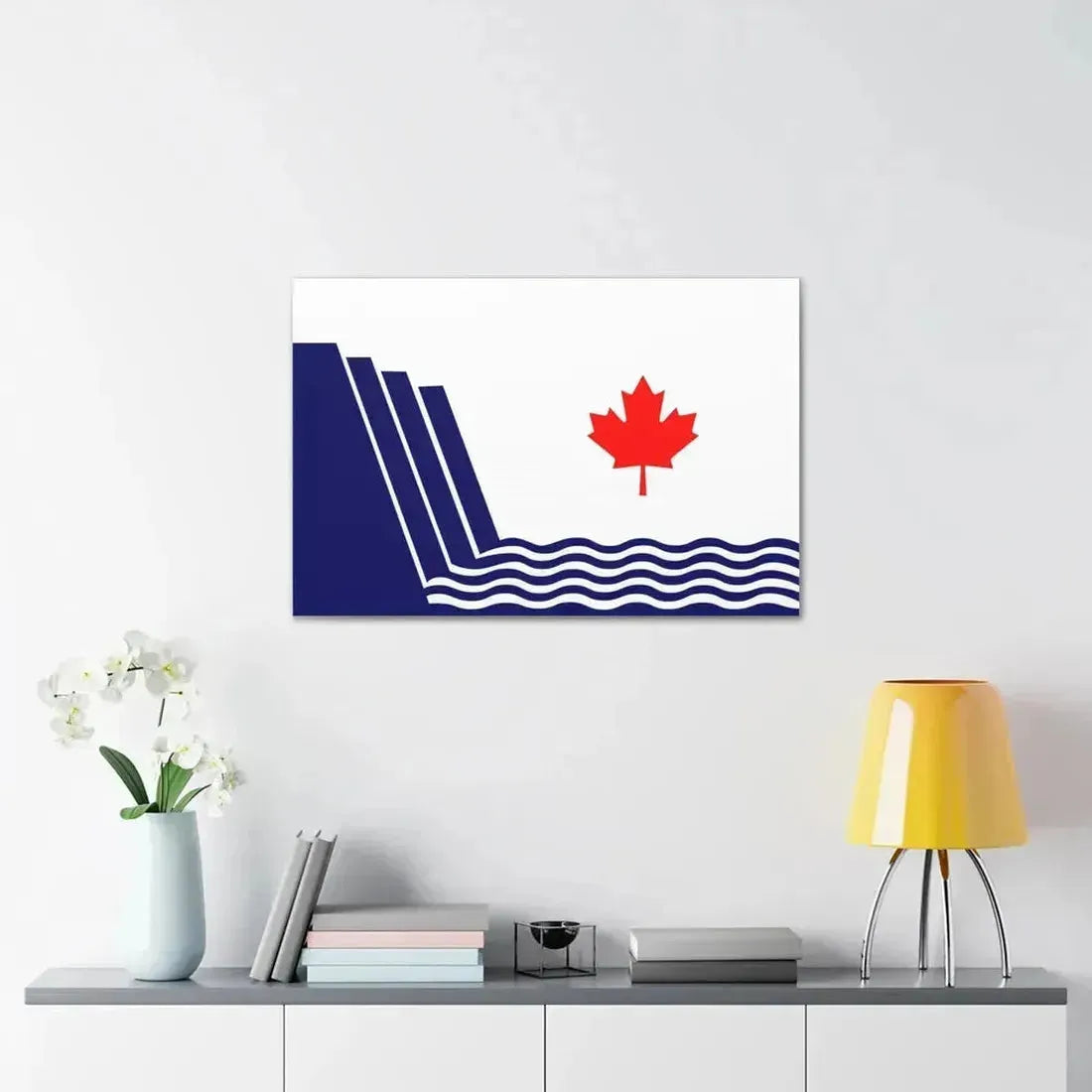 Flag of Scarborough Ontario Canada - Canvas Wall Art - The Sticker Space