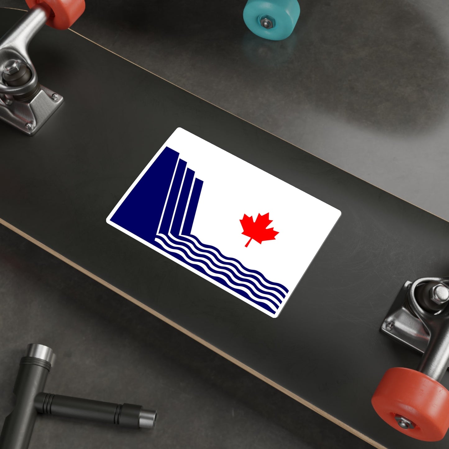 Flag of Scarborough Ontario Canada STICKER Vinyl Die-Cut Decal-The Sticker Space