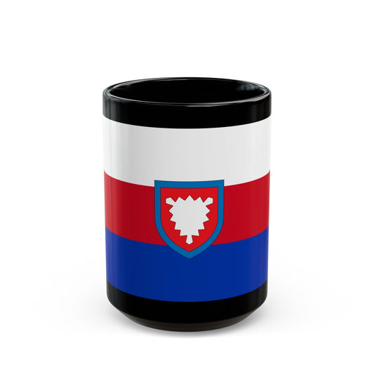 Flag of Schaumburg Germany - Black Coffee Mug-15oz-The Sticker Space