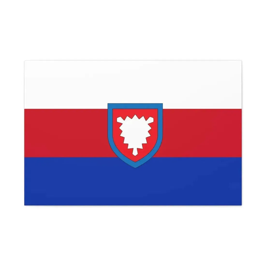 Flag of Schaumburg Germany - Canvas Wall Art 36" x 24" 1.25" - The Sticker Space