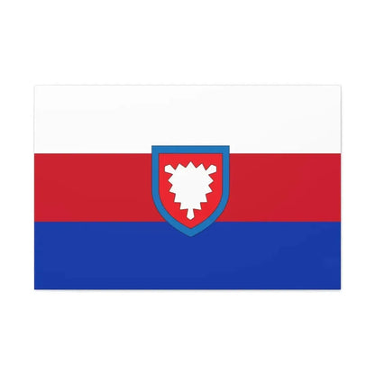 Flag of Schaumburg Germany - Canvas Wall Art 36" x 24" 1.25" - The Sticker Space