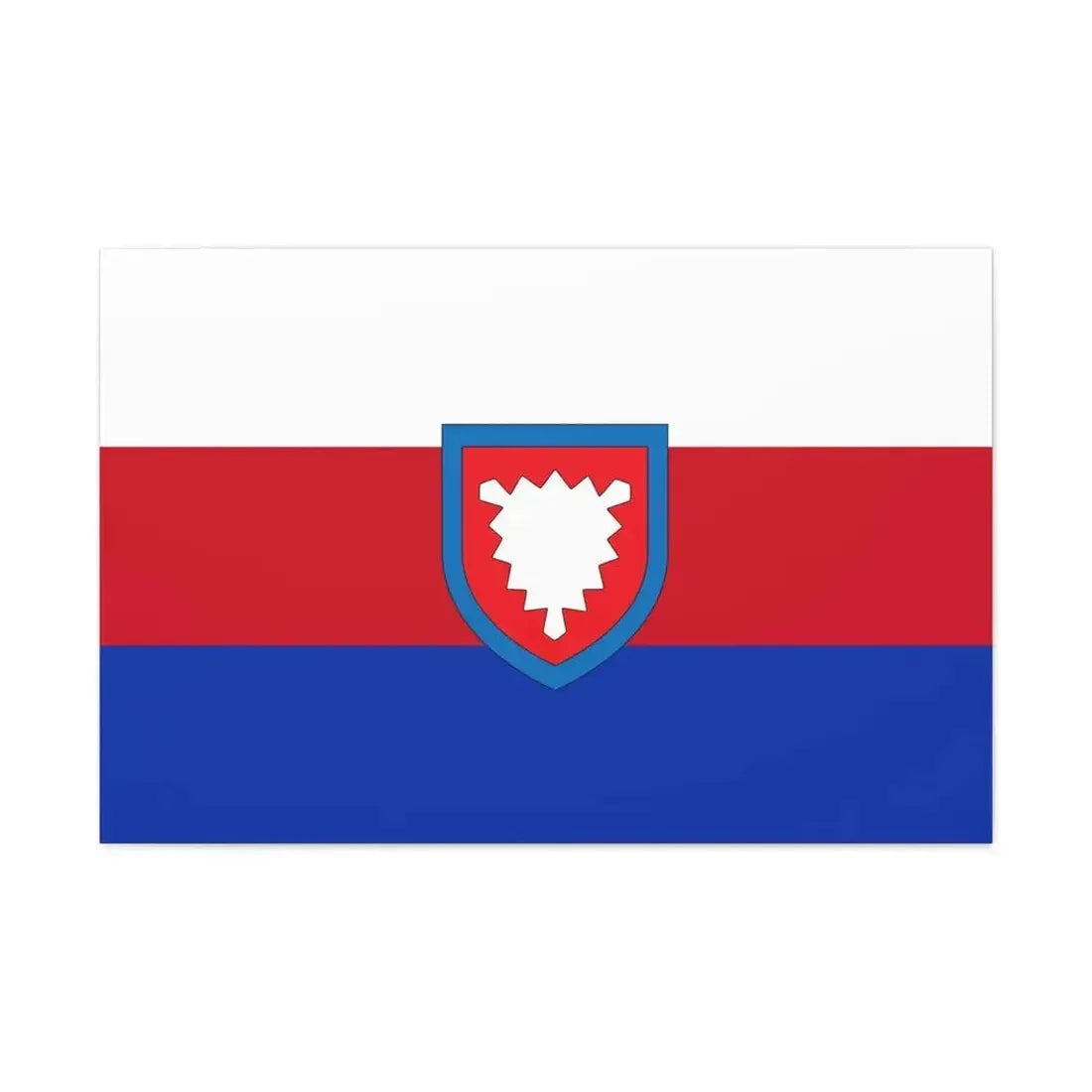 Flag of Schaumburg Germany - Canvas Wall Art - The Sticker Space