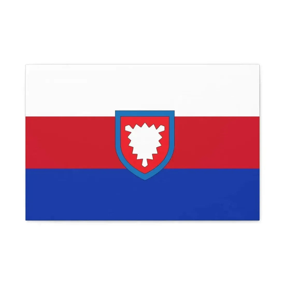 Flag of Schaumburg Germany - Canvas Wall Art - The Sticker Space