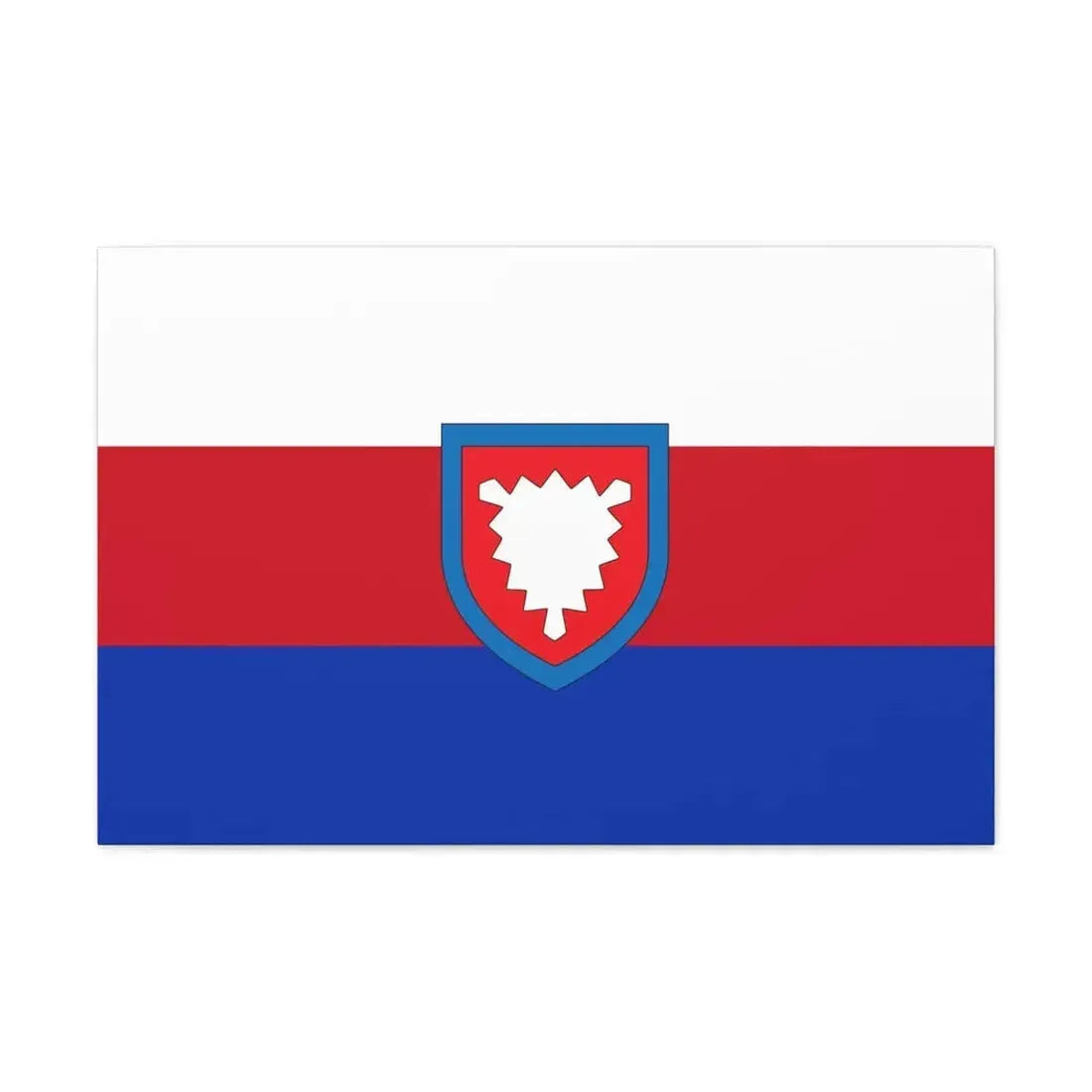 Flag of Schaumburg Germany - Canvas Wall Art - The Sticker Space