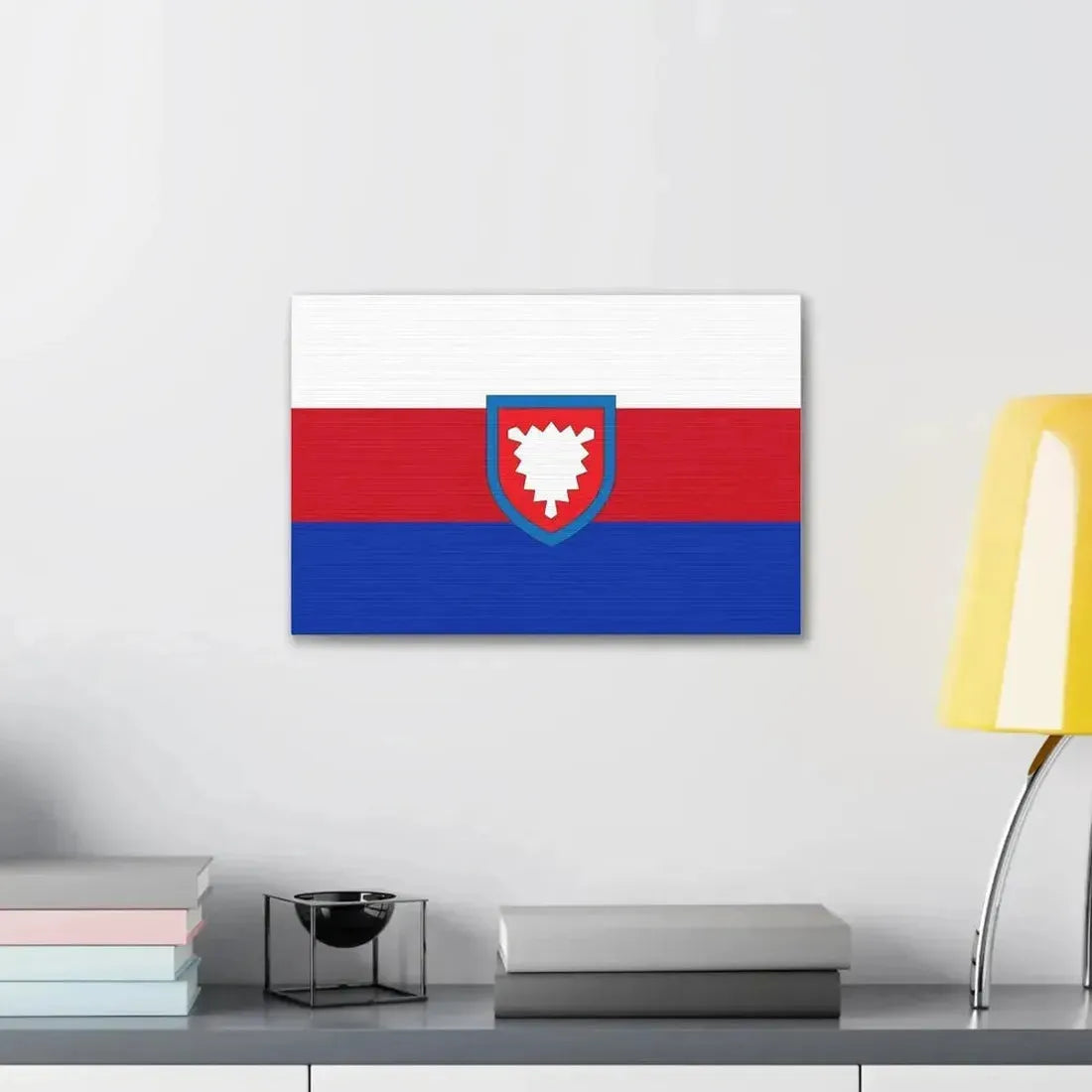 Flag of Schaumburg Germany - Canvas Wall Art - The Sticker Space