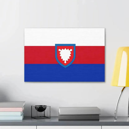 Flag of Schaumburg Germany - Canvas Wall Art - The Sticker Space
