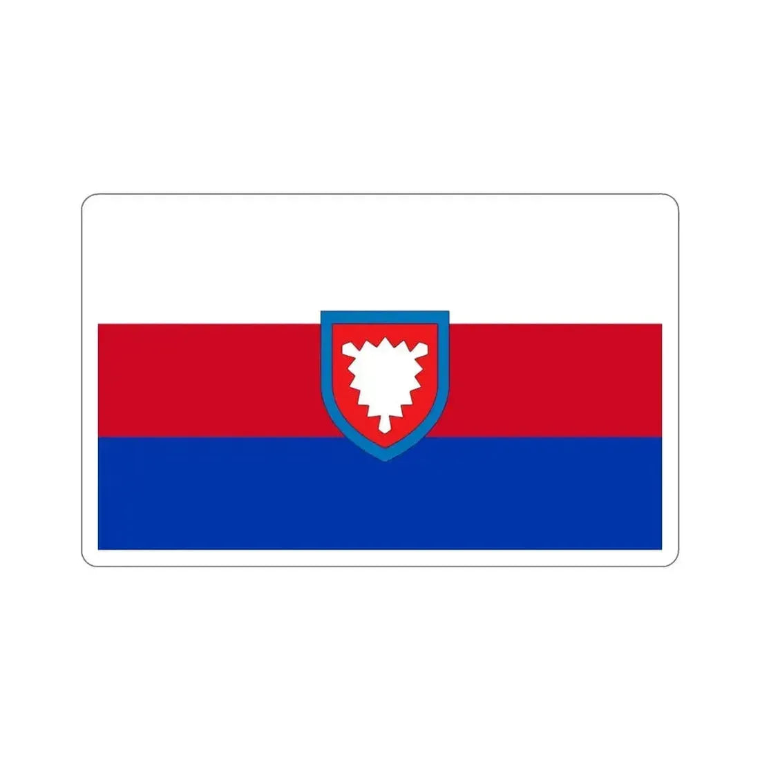 Flag of Schaumburg Germany STICKER Vinyl Die-Cut Decal 3 Inch - The Sticker Space