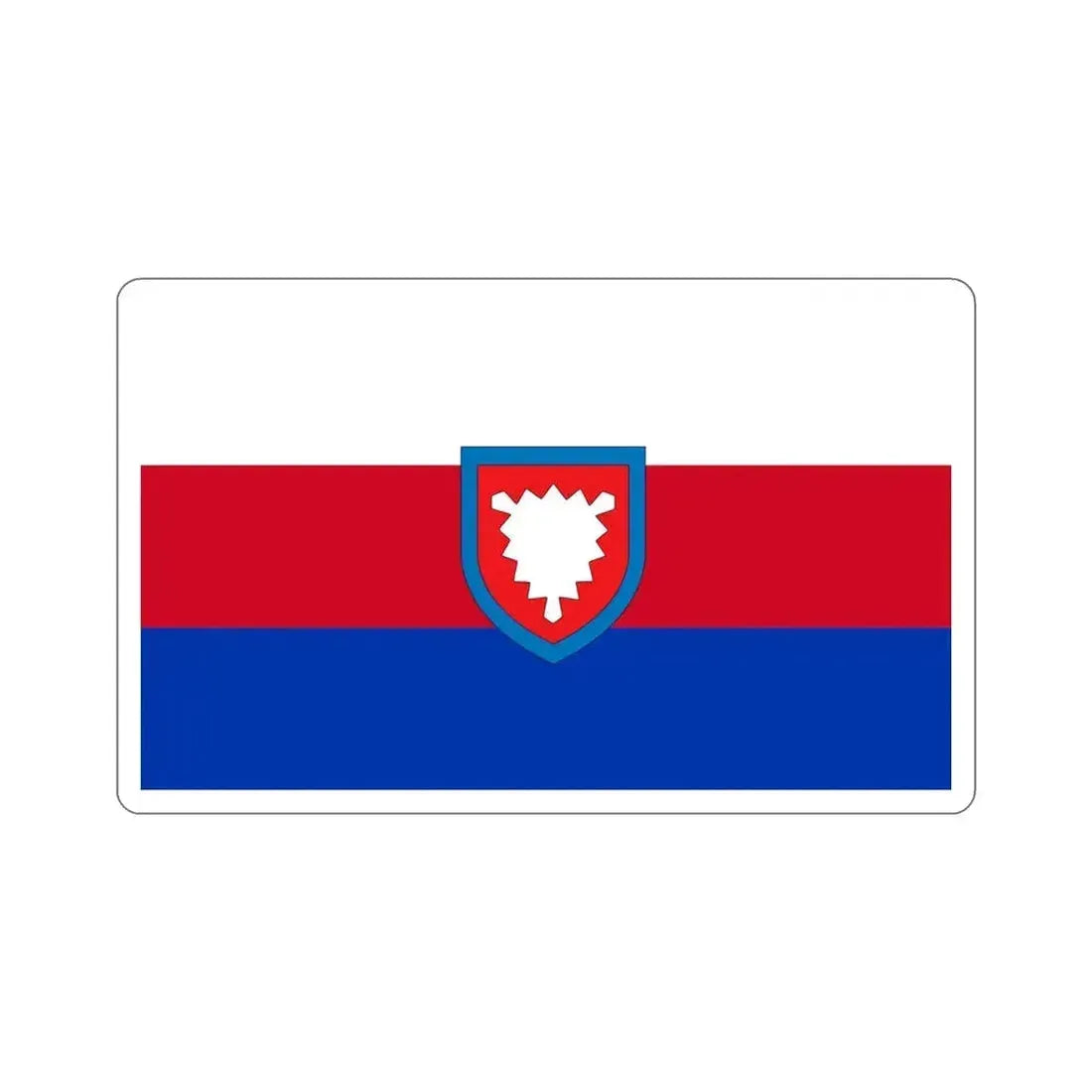 Flag of Schaumburg Germany STICKER Vinyl Die-Cut Decal 4 Inch - The Sticker Space