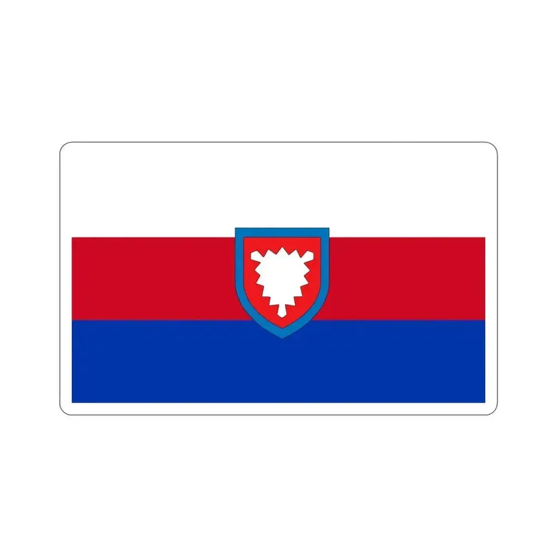 Flag of Schaumburg Germany STICKER Vinyl Die-Cut Decal 5 Inch - The Sticker Space