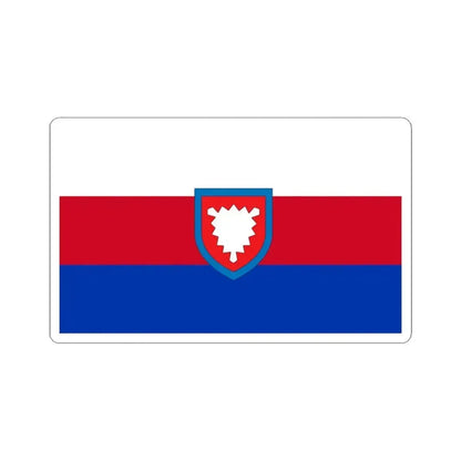 Flag of Schaumburg Germany - STICKER Vinyl Kiss-Cut Decal 3 Inch White - The Sticker Space