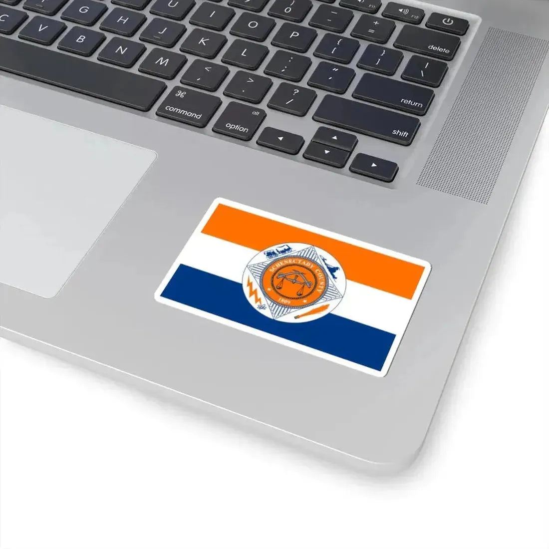 Flag of Schenectady County New York (United States) STICKER Vinyl Kiss-Cut Decal - The Sticker Space