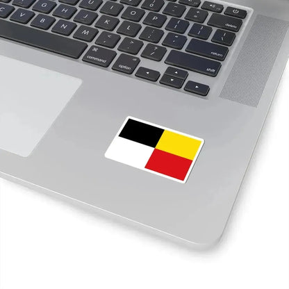 Flag of Schilde (Belgium) STICKER Vinyl Kiss-Cut Decal - The Sticker Space