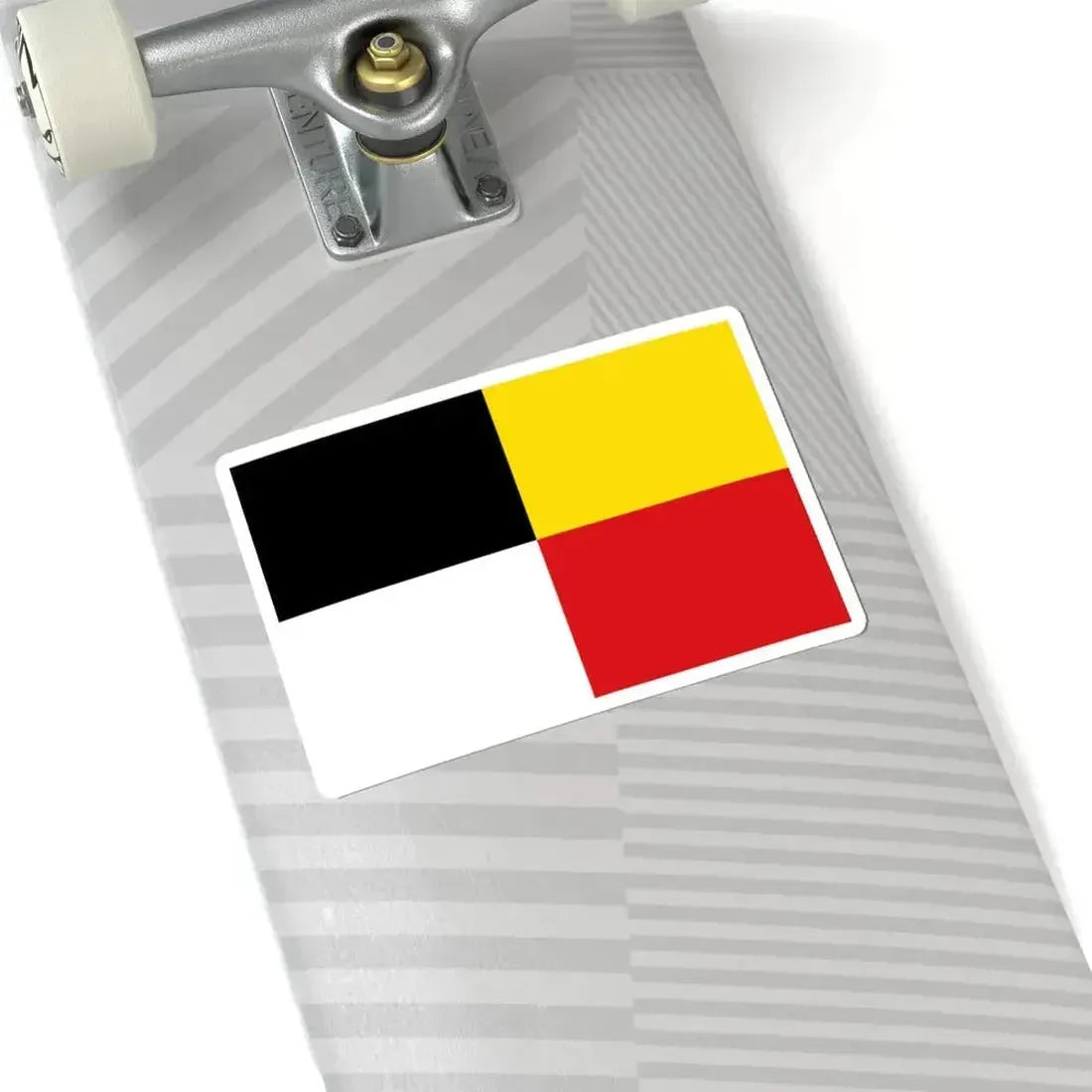 Flag of Schilde (Belgium) STICKER Vinyl Kiss-Cut Decal - The Sticker Space