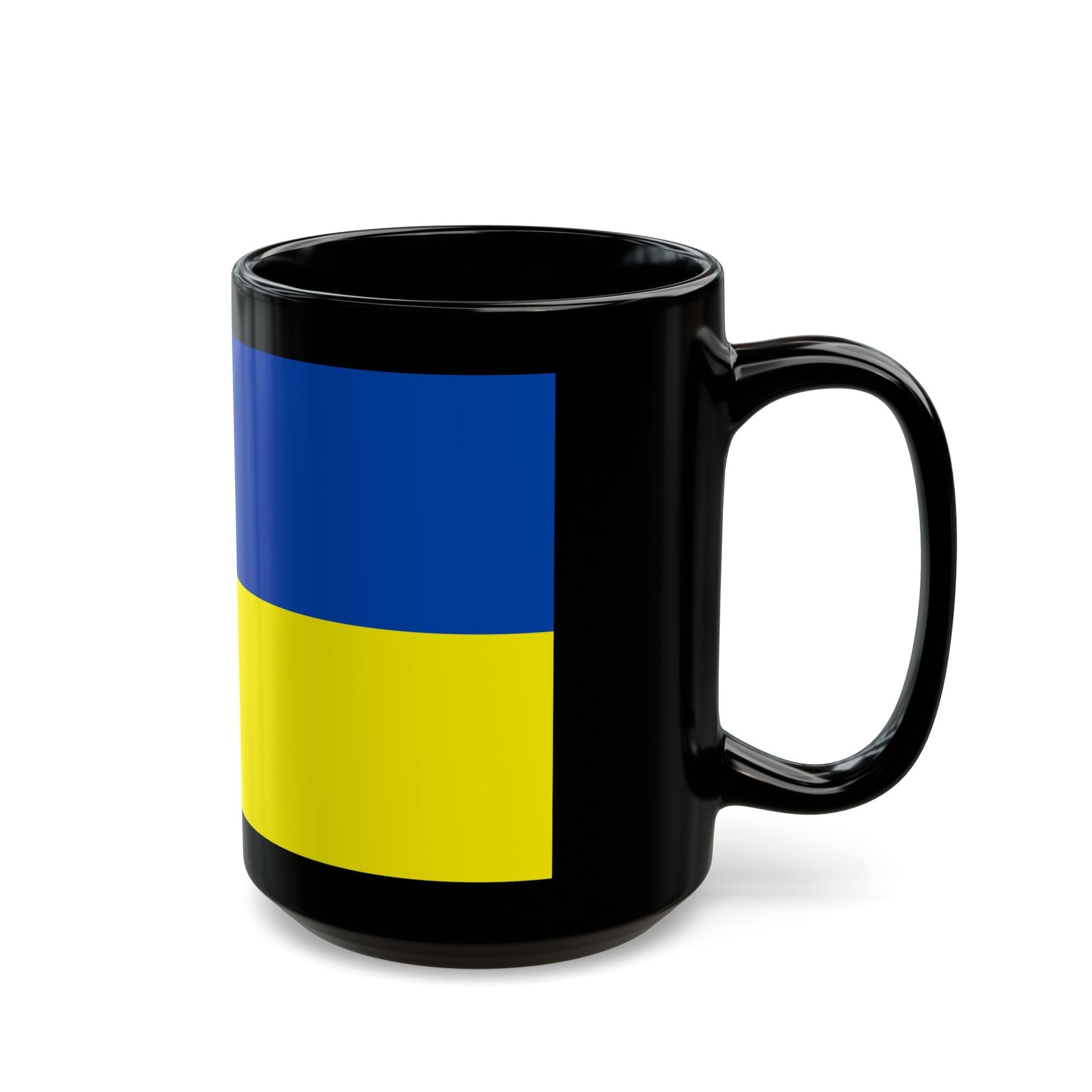 Flag of Schleswig Flensburg Germany - Black Coffee Mug-The Sticker Space