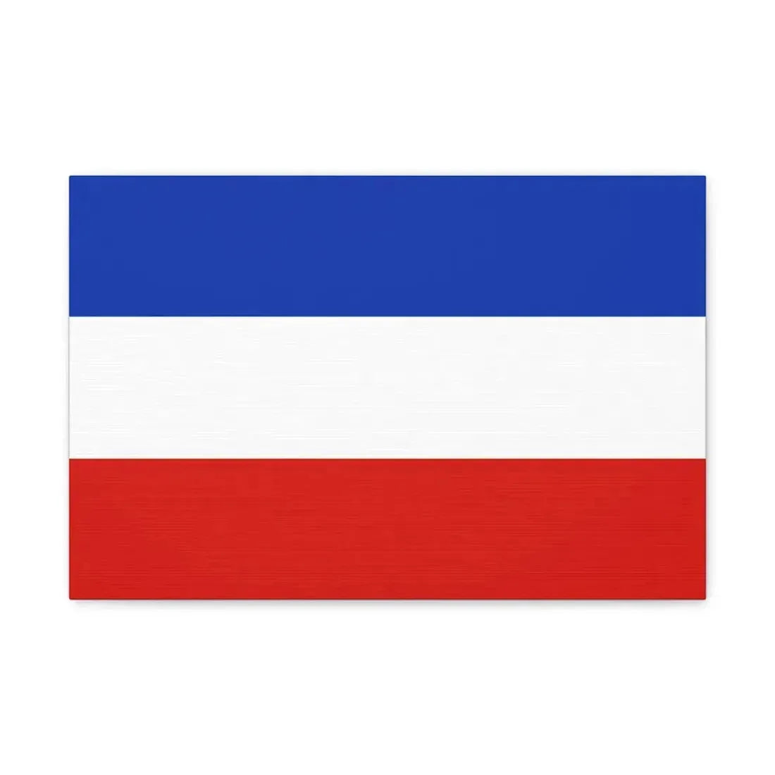 Flag of Schleswig Holstein Germany - Canvas Wall Art 18″ x 12″ 1.25" - The Sticker Space