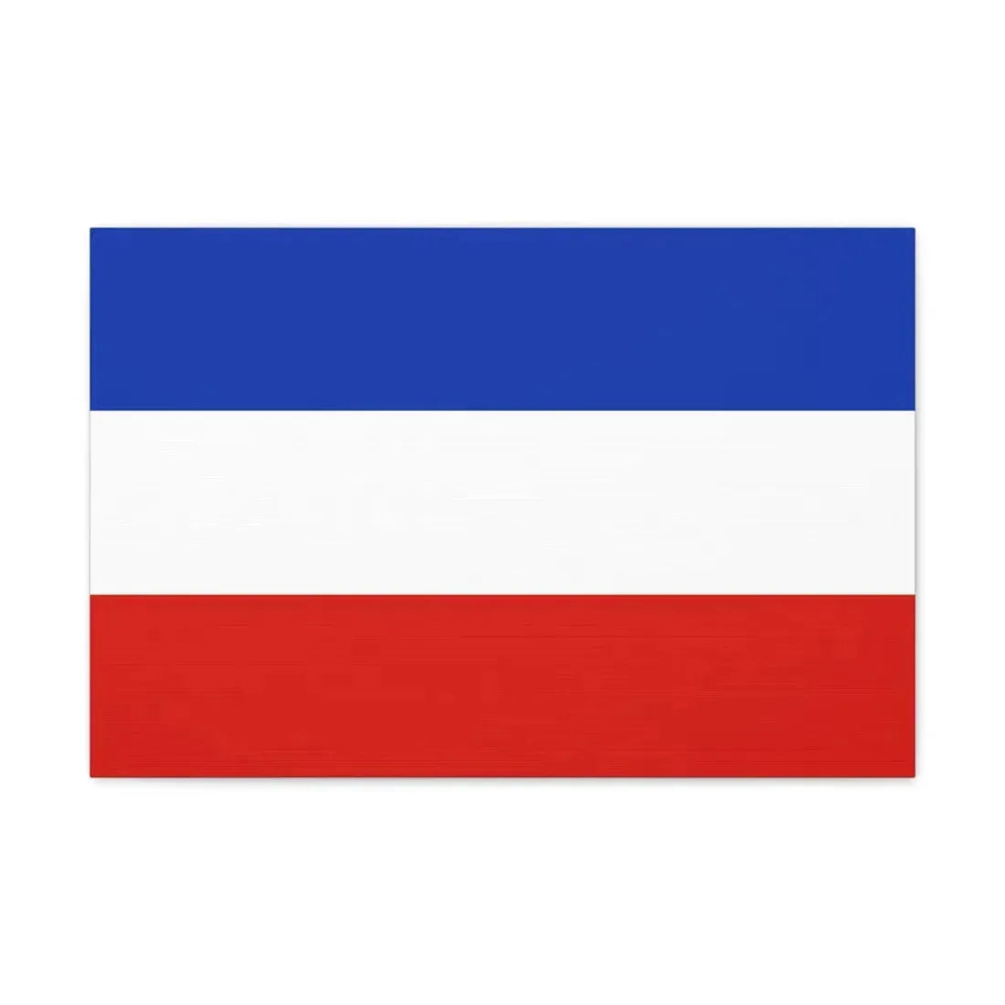 Flag of Schleswig Holstein Germany - Canvas Wall Art 24″ x 16″ 1.25" - The Sticker Space