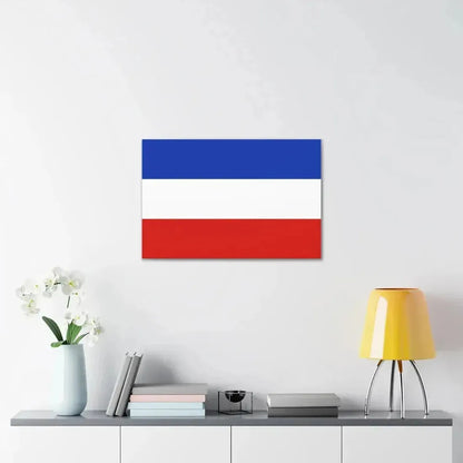 Flag of Schleswig Holstein Germany - Canvas Wall Art - The Sticker Space