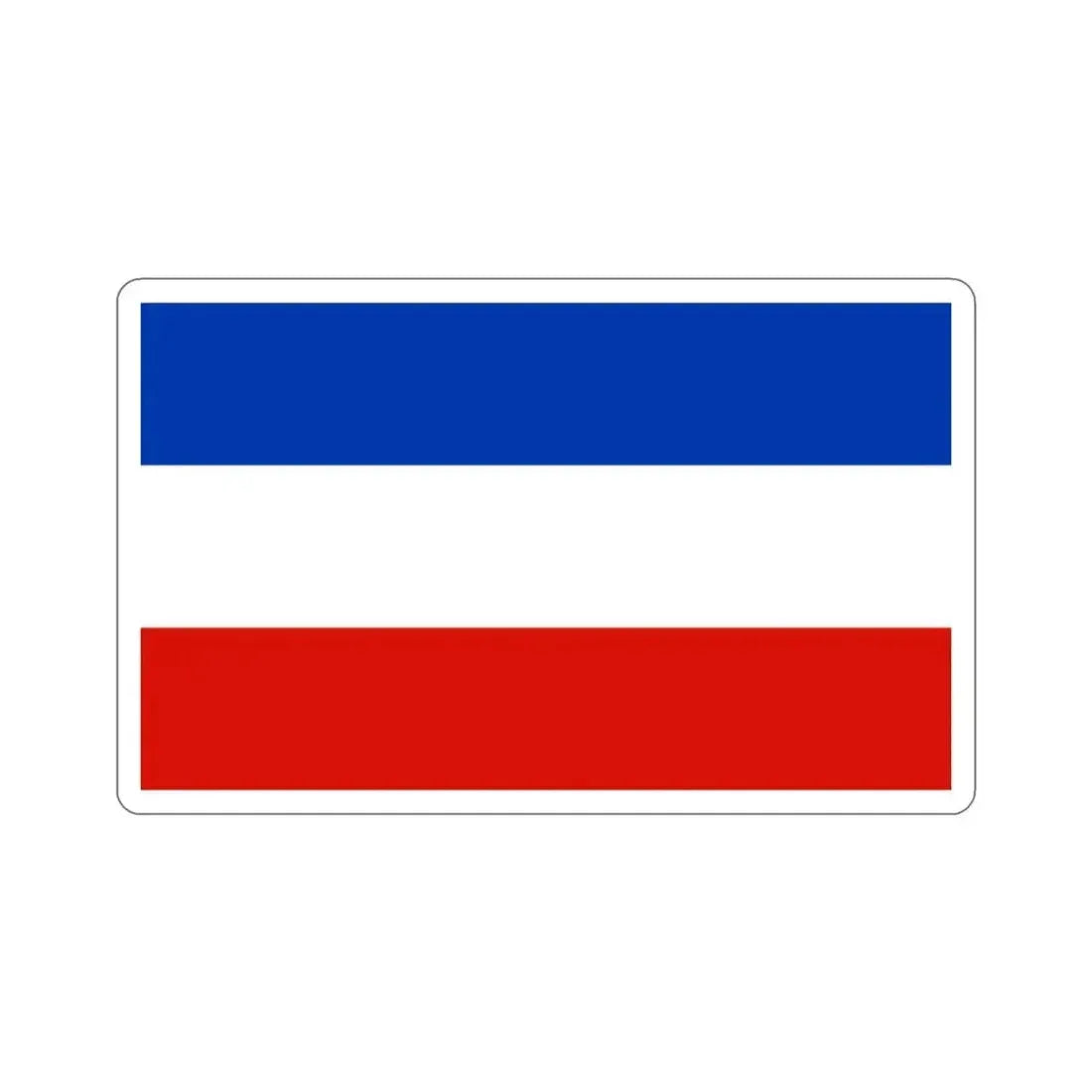 Flag of Schleswig Holstein Germany STICKER Vinyl Die-Cut Decal 3 Inch - The Sticker Space