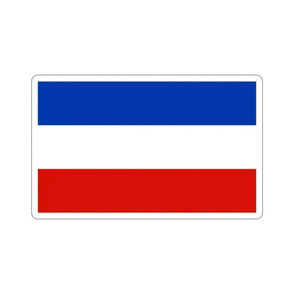 Flag of Schleswig Holstein Germany STICKER Vinyl Die-Cut Decal 4 Inch - The Sticker Space