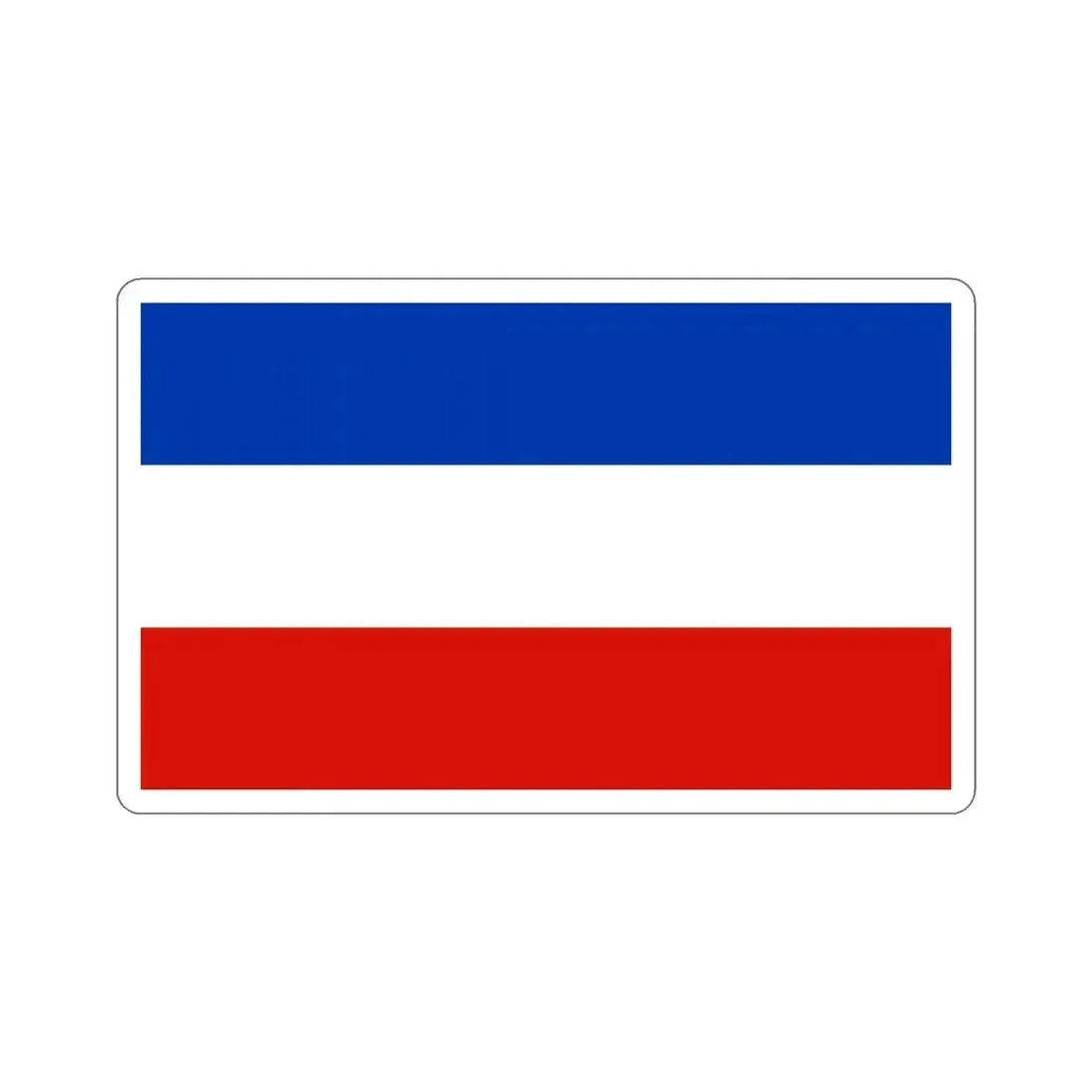 Flag of Schleswig Holstein Germany STICKER Vinyl Die-Cut Decal - The Sticker Space