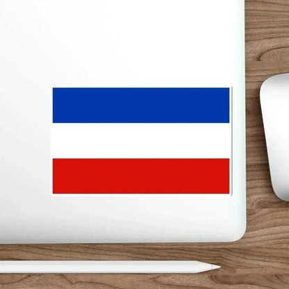Flag of Schleswig Holstein Germany STICKER Vinyl Die-Cut Decal - The Sticker Space