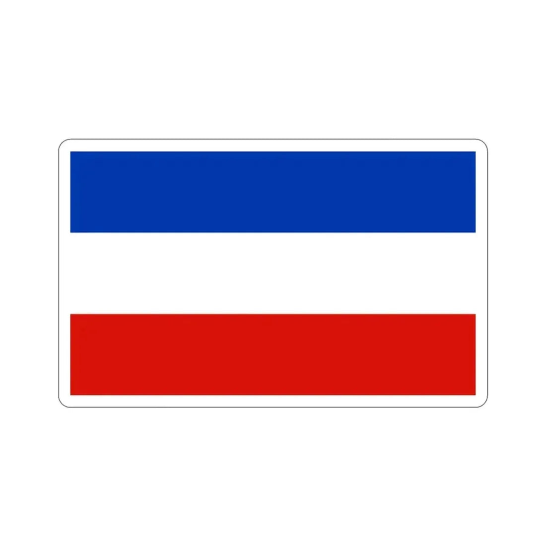 Flag of Schleswig Holstein Germany STICKER Vinyl Die-Cut Decal - The Sticker Space