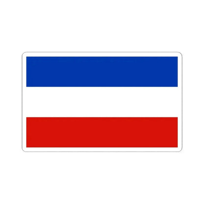 Flag of Schleswig Holstein Germany - STICKER Vinyl Kiss-Cut Decal 6 Inch White - The Sticker Space