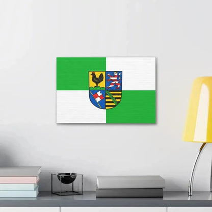Flag of Schmalkalden Meiningen Germany - Canvas Wall Art - The Sticker Space