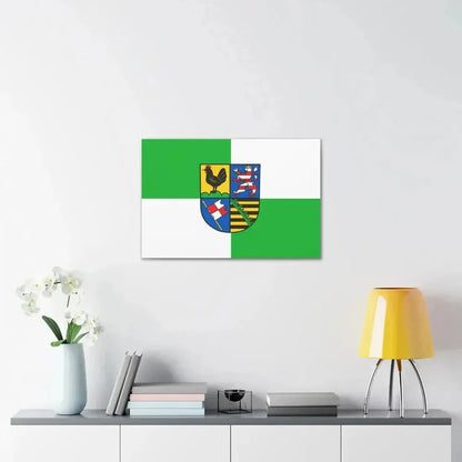 Flag of Schmalkalden Meiningen Germany - Canvas Wall Art - The Sticker Space