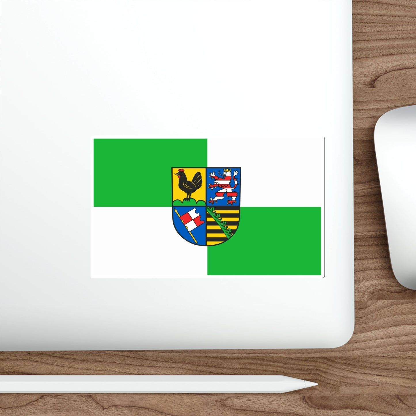 Flag of Schmalkalden Meiningen Germany STICKER Vinyl Die-Cut Decal-The Sticker Space