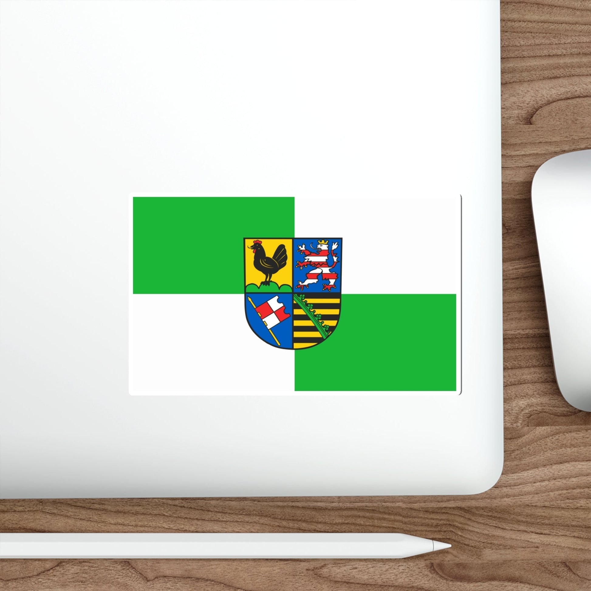 Flag of Schmalkalden Meiningen Germany STICKER Vinyl Die-Cut Decal-The Sticker Space