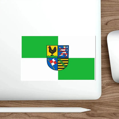 Flag of Schmalkalden Meiningen Germany STICKER Vinyl Die-Cut Decal - The Sticker Space