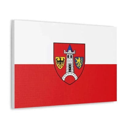 Flag of Schwabach Germany - Canvas Wall Art - The Sticker Space
